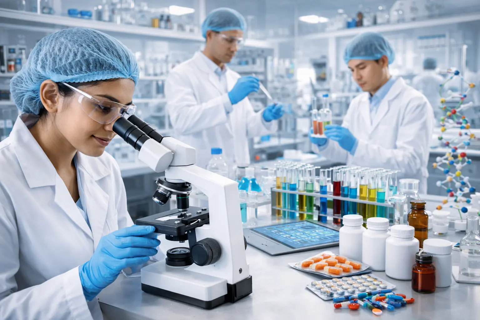 Pharmaceutical research laboratory and formulation development