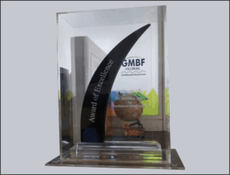  Dr Jitendra Joshi - Founder & Chairman, Award of Excellence 2017, Gulf Maharashtra Business Forum (GMBF)